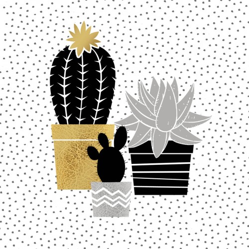 Cactus servetten
