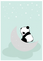 Poster Dreaming Panda A3