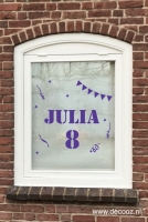 Verjaardagssticker Julia