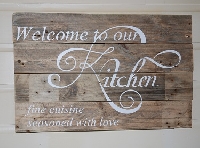 'Welcome to our Kitchen ...'