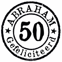 Sticker 'Abraham'