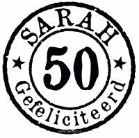 Sticker 'Sarah'