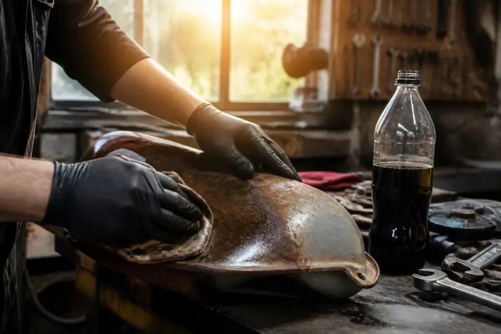 Roest verwijderen met cola: effectieve tips en trucs