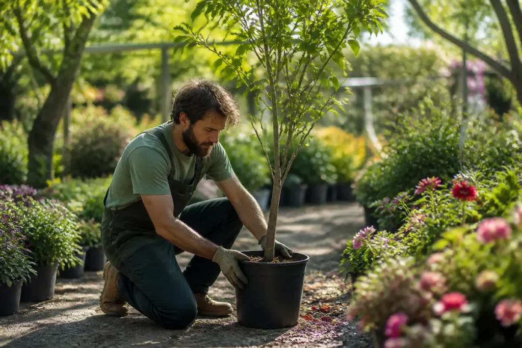 boomkwekerij tuincentrum hoveniersbedrijf huiting