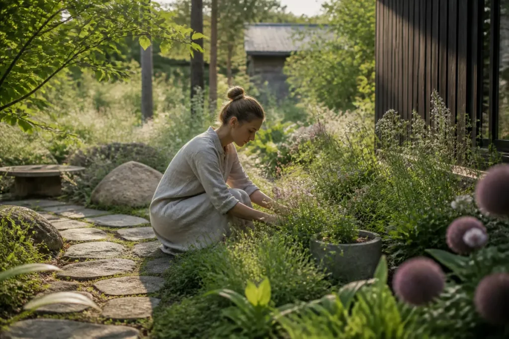 Tuin in Baltische stijl: tips voor een serene buitenruimte